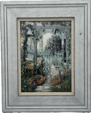 Needle Point Garden Floral Art 2