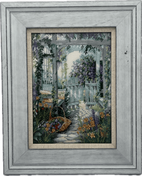 Needle Point Garden Floral Art 2