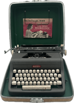 Vintage Royal Aristocrat Typewritter
