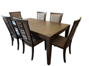 Art Deco Style Dining Set with Sideboard