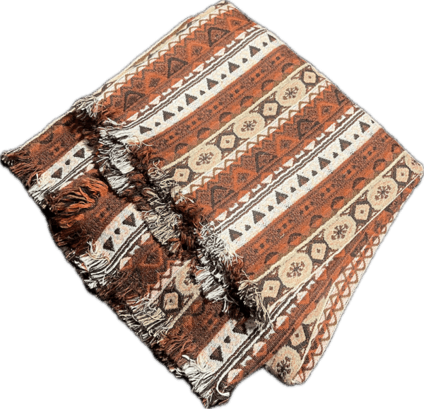 Geometric Vintage Blanket