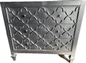 Silver Quatrefoil Chest