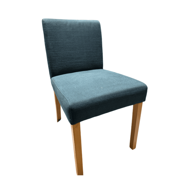 Teal Low Back Dining Chair