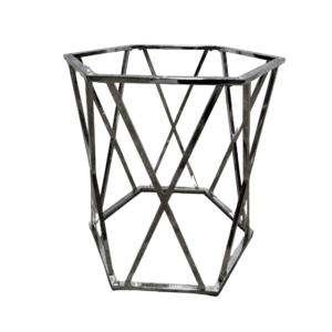 Elegant Chrome Table Base