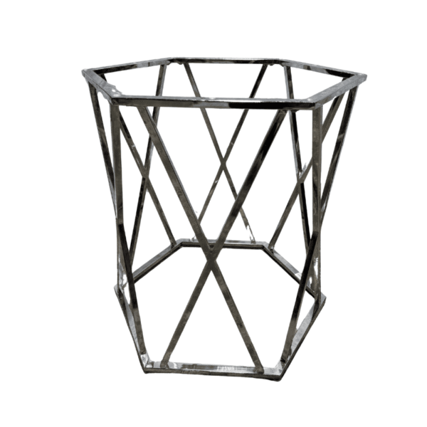 Elegant Chrome Table Base