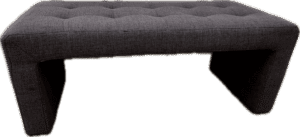 Grey Waterfall Bench