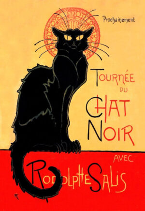 "Chat Noir" Framed Poster