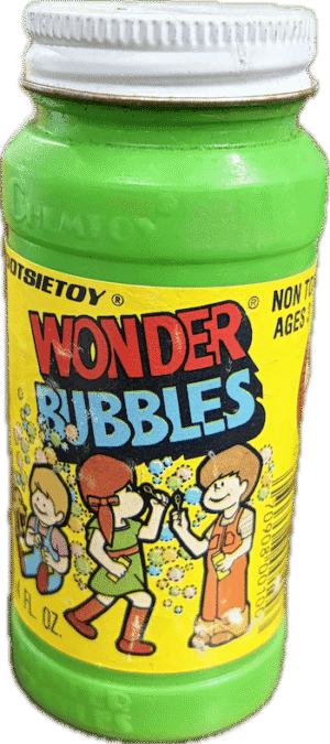 1979 Tootsietoy Wonder Bubbles Bottle