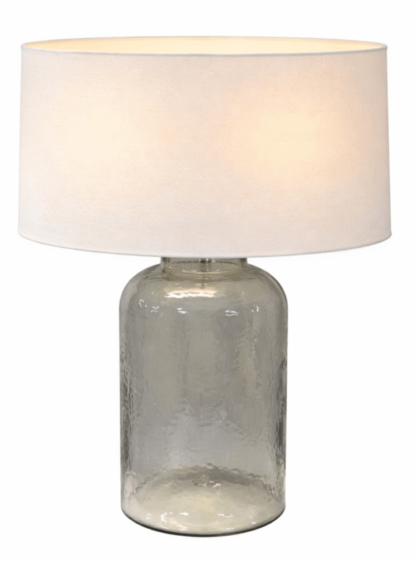 Glass Jar-Style Table Lamp