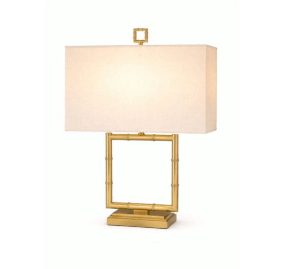 Bamboo Style Frame Table Lamp