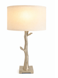Silver Branch Table Lamp