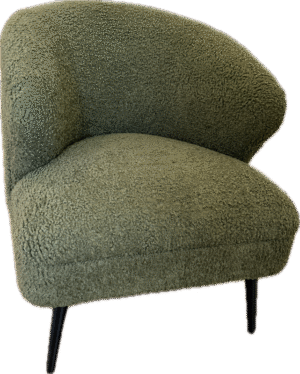 Sage Green Boucle Chair