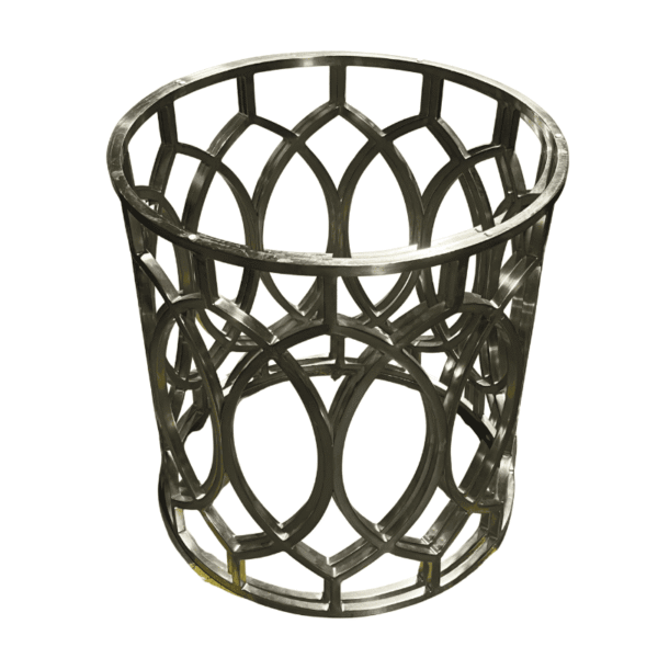 Gold Geometric Table Base