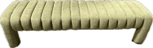Green Boucle Bench