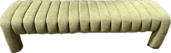 Green Boucle Bench
