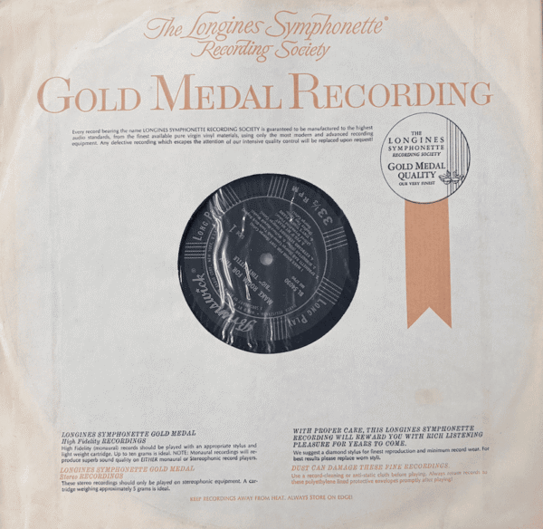 The Longines Symphonette Vinyl