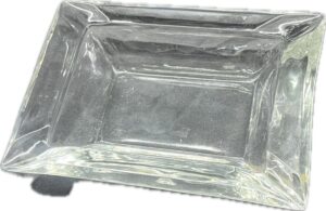 Rectangular Crystal Ashtray