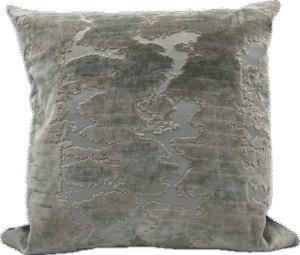 Raised Velvet Green Pillow