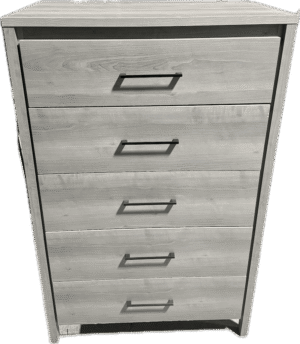 Grey Wash Dresser with Metal Pulls