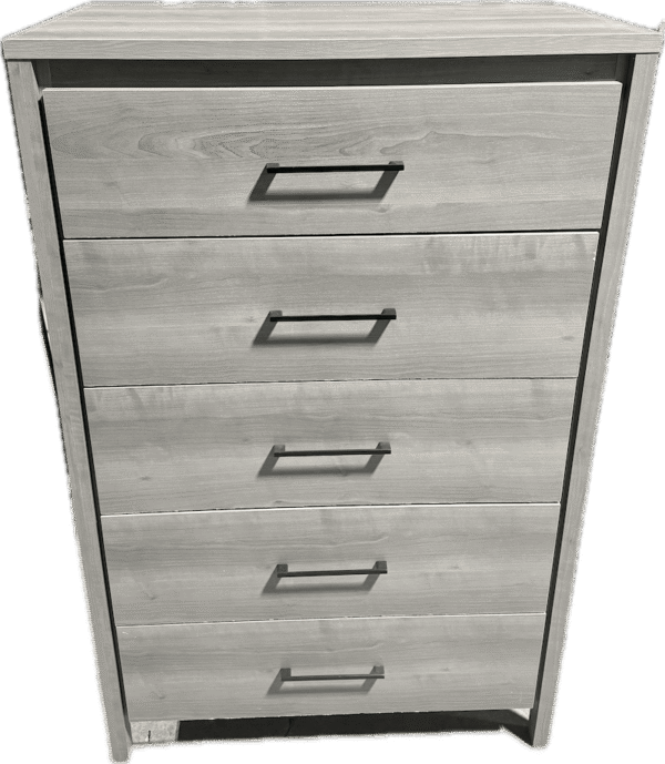 Grey Wash Dresser with Metal Pulls