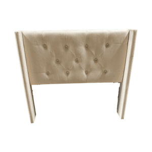Twin Tufted Cream Headboard