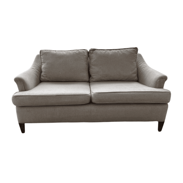 Petite Linen Loveseat