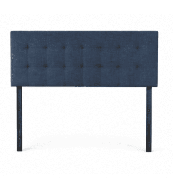 Blue Tufted Queen Size Headboard