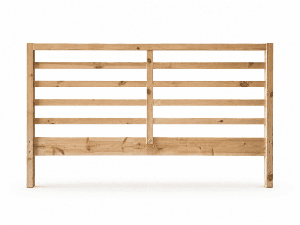 Wood Grain Open Slats Full Headboard