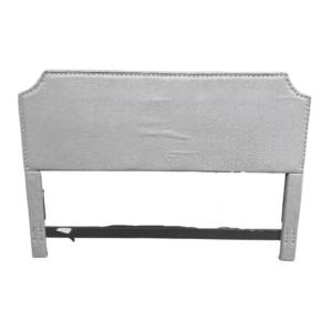 Upholstered King Headboard with Nailhead Trim