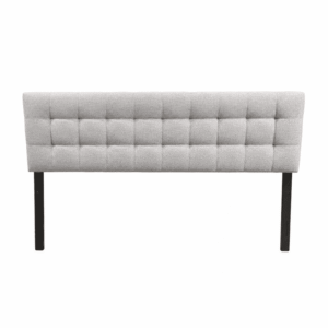 Grey Tufted King Headboard