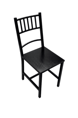 Black Metal Dining Chairs