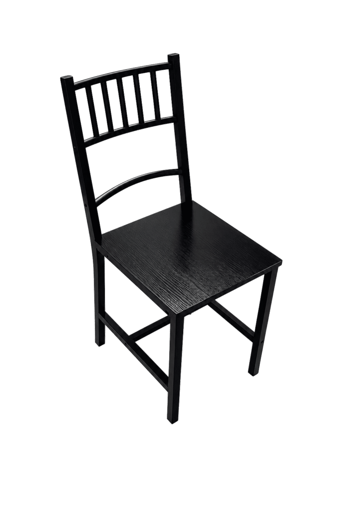 Black Metal Dining Chairs