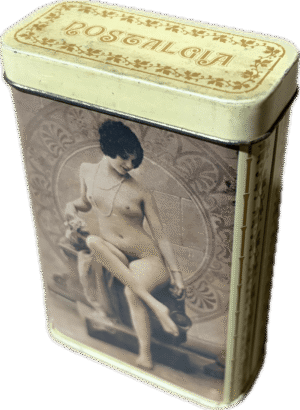 Nostalgia Flapper Metal Tin