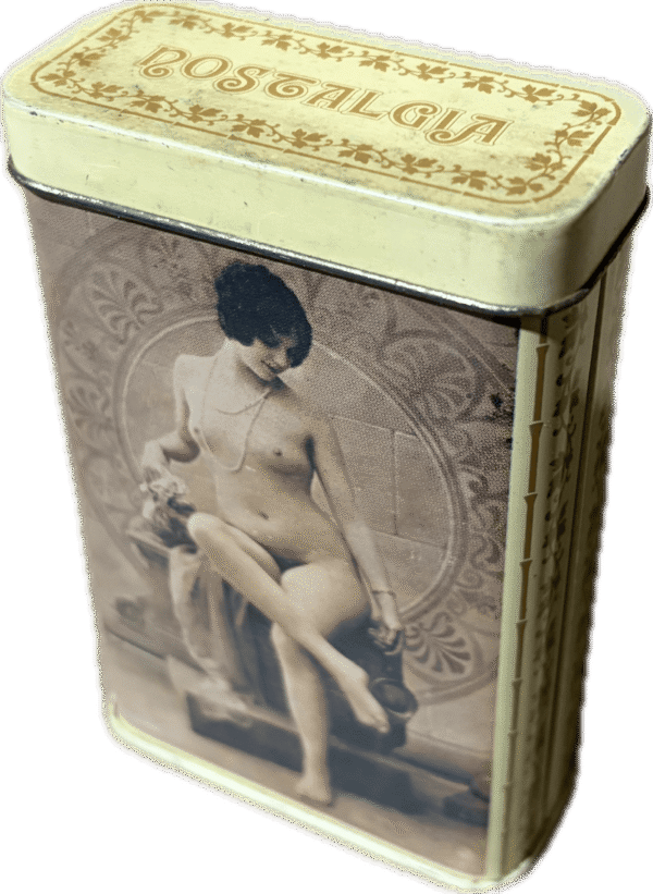 Nostalgia Flapper Metal Tin