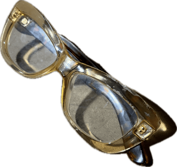 Amber and Tortoise Shell Eyeglasses