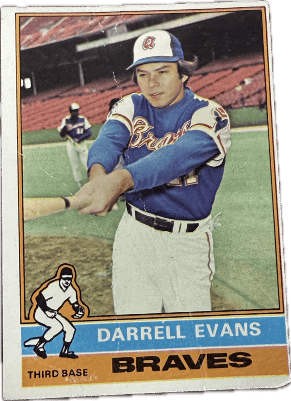 Vintage Baseball Darrell EvansTrading Card