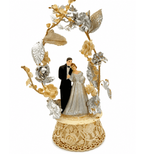 Vintage 1940s Cake Topper