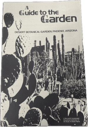Desert Botanical Garden Pamphlet