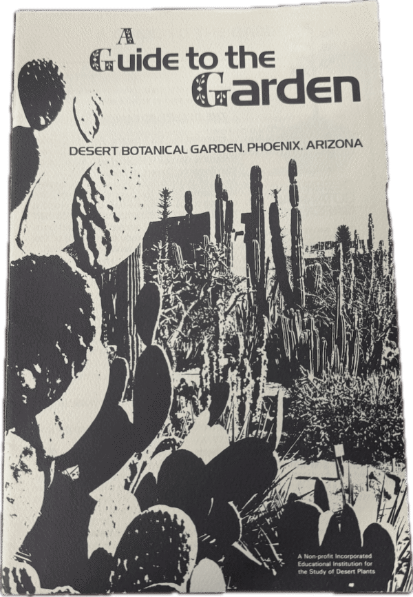 Desert Botanical Garden Pamphlet