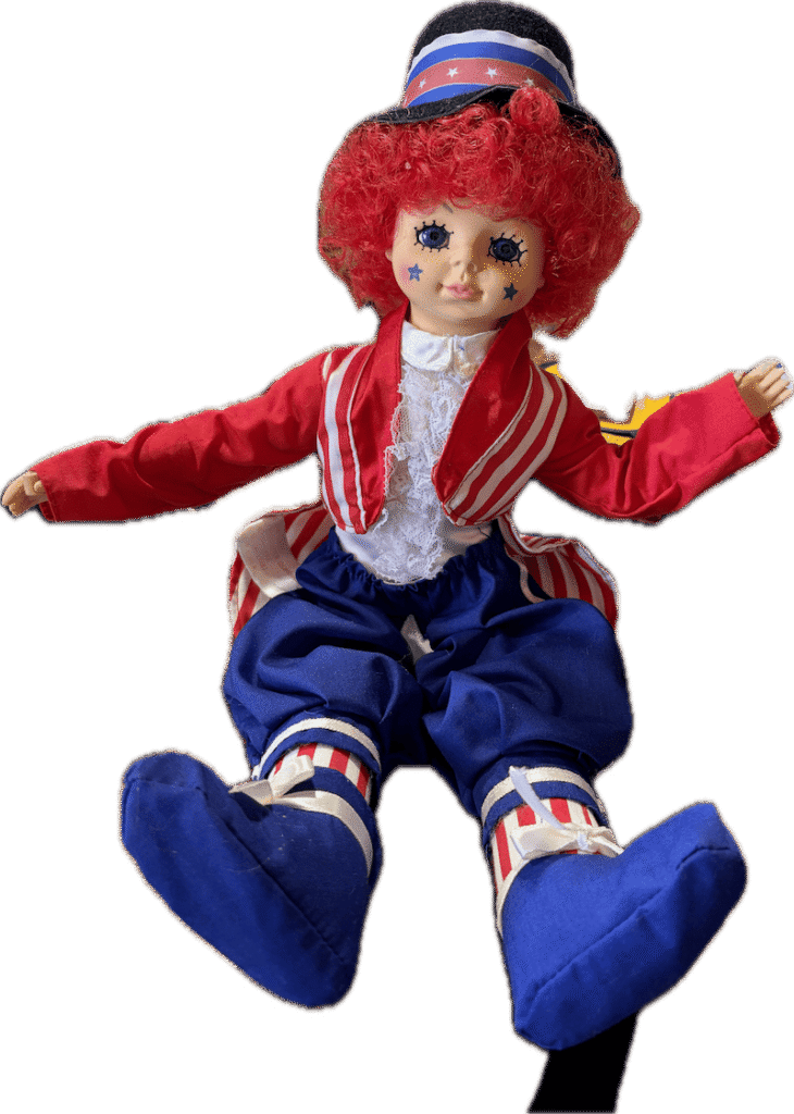 Brinn's Collectible Edition July Calendar Clown