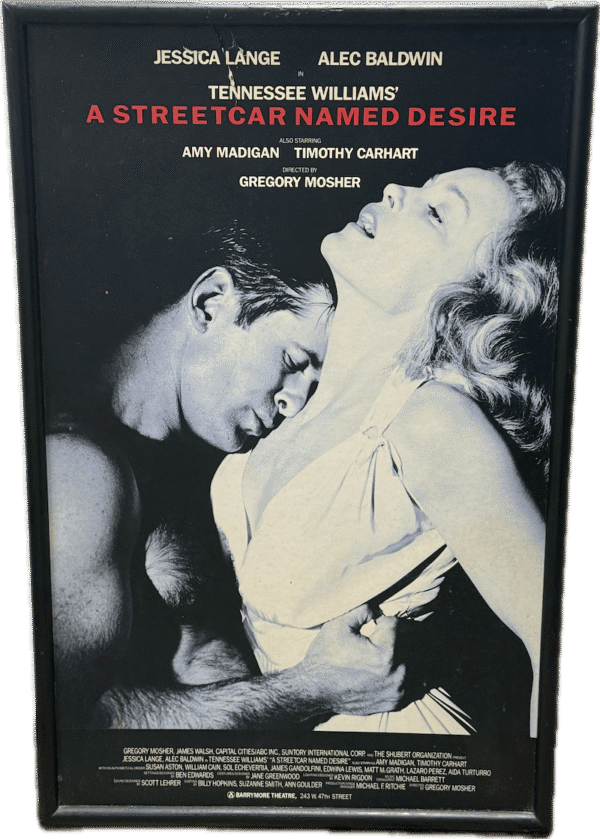A Streetcar Named Desire Broadway Poster