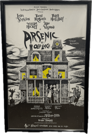 Arsenic and Old Lace Broadway Poster
