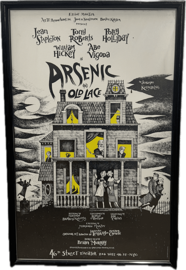 Arsenic and Old Lace Broadway Poster