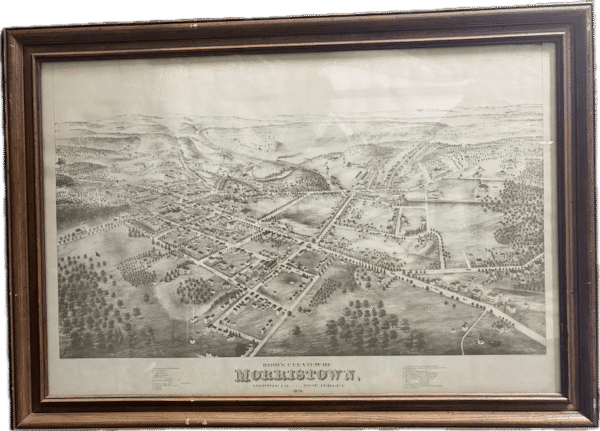 Antique Map of Morristown