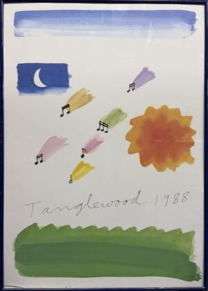 Tanglewood 1988 Framed Poster