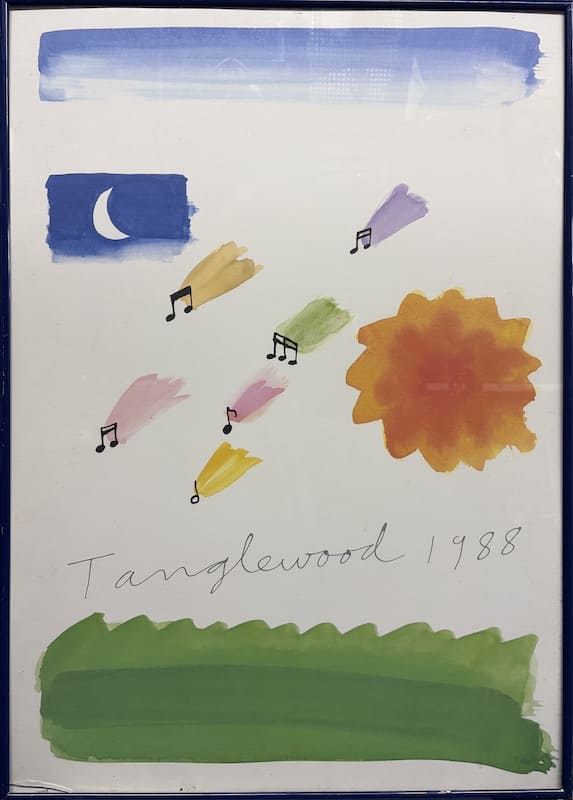 Tanglewood 1988 Framed Poster