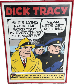 Dick Tracy Comic Poster