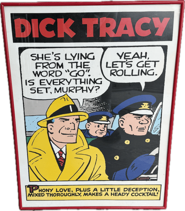 Dick Tracy Comic Poster