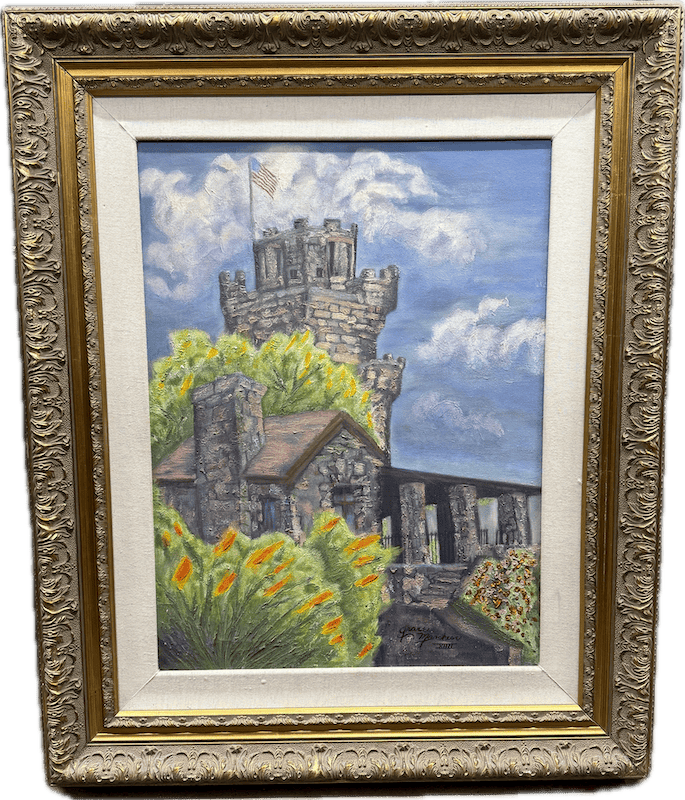 Lambert Castle Observatory Painting