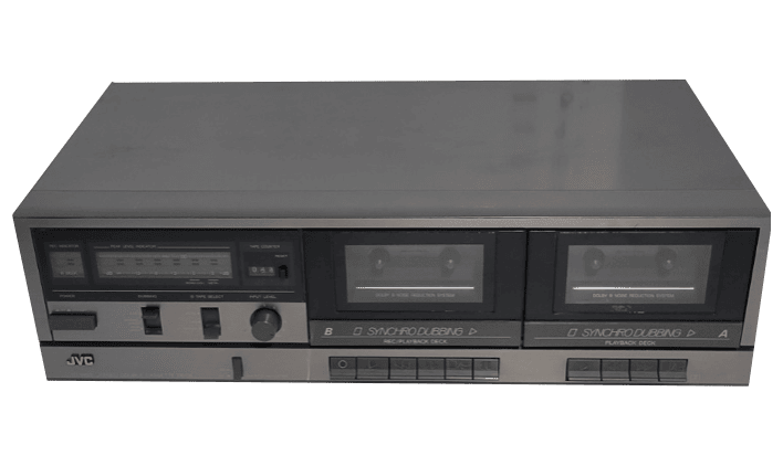 JVC Stereo Double Cassette Deck TD-W53